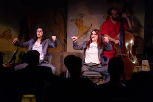 Megan Mullally and Stephanie Hunt @ BroadwayWorld Megan Mullally and Stephanie Hunt Photo