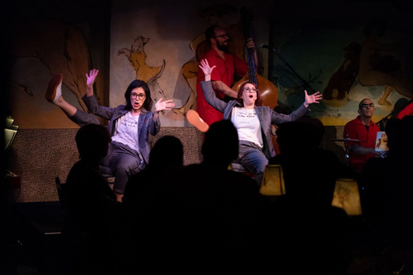 Photo Flash:Nancy and Beth (Featuring Megan Mullally and Stephanie Hunt) Make Cafe Carlyle Debut  Image