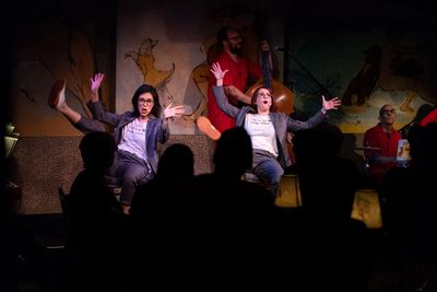 Megan Mullally and Stephanie Hunt Photo