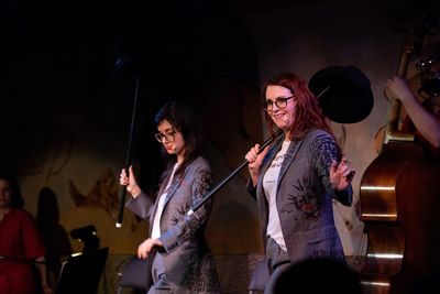 Megan Mullally and Stephanie Hunt Photo