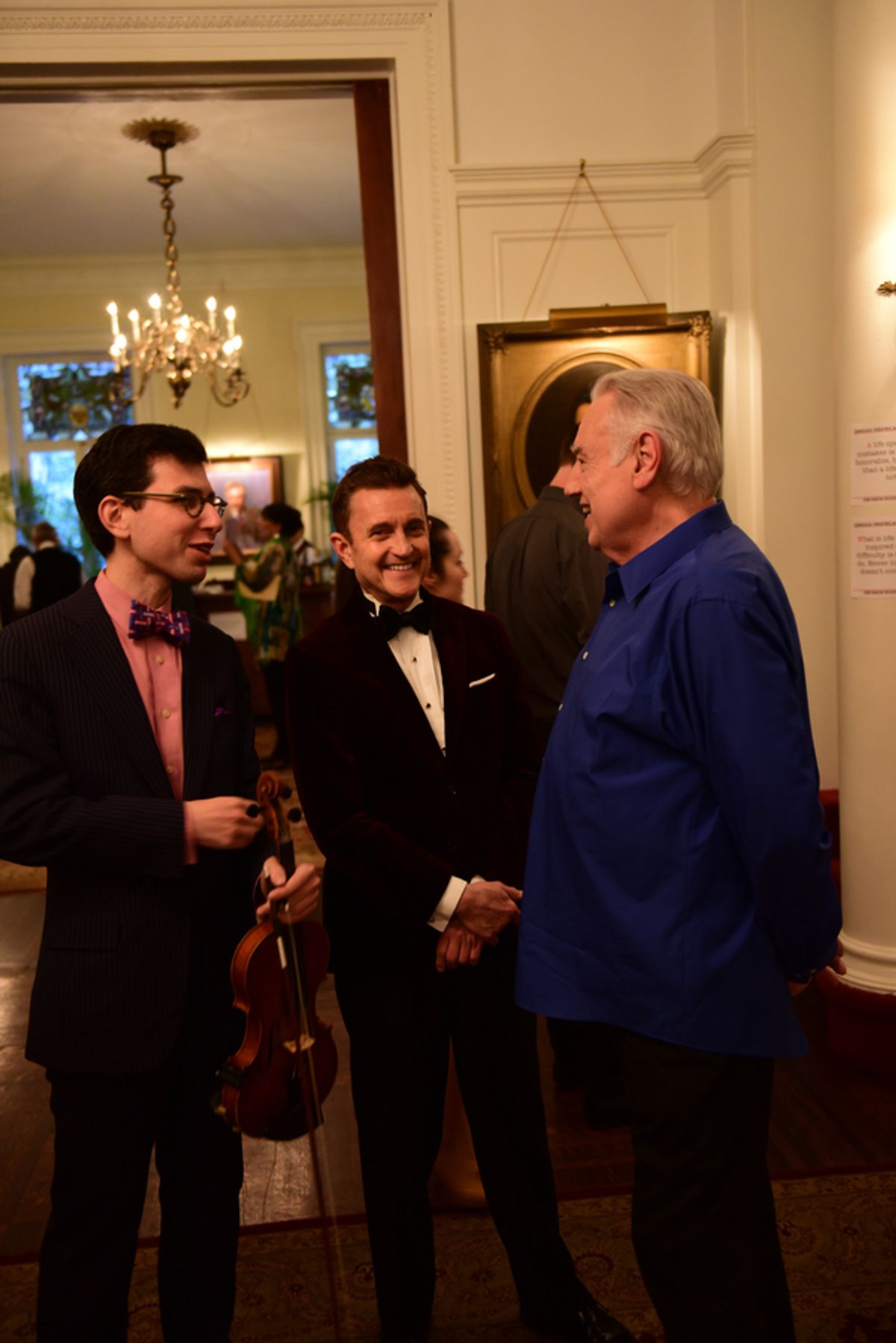 Aaron Weinstein, Jeff Harnar, Ed Dixon at 