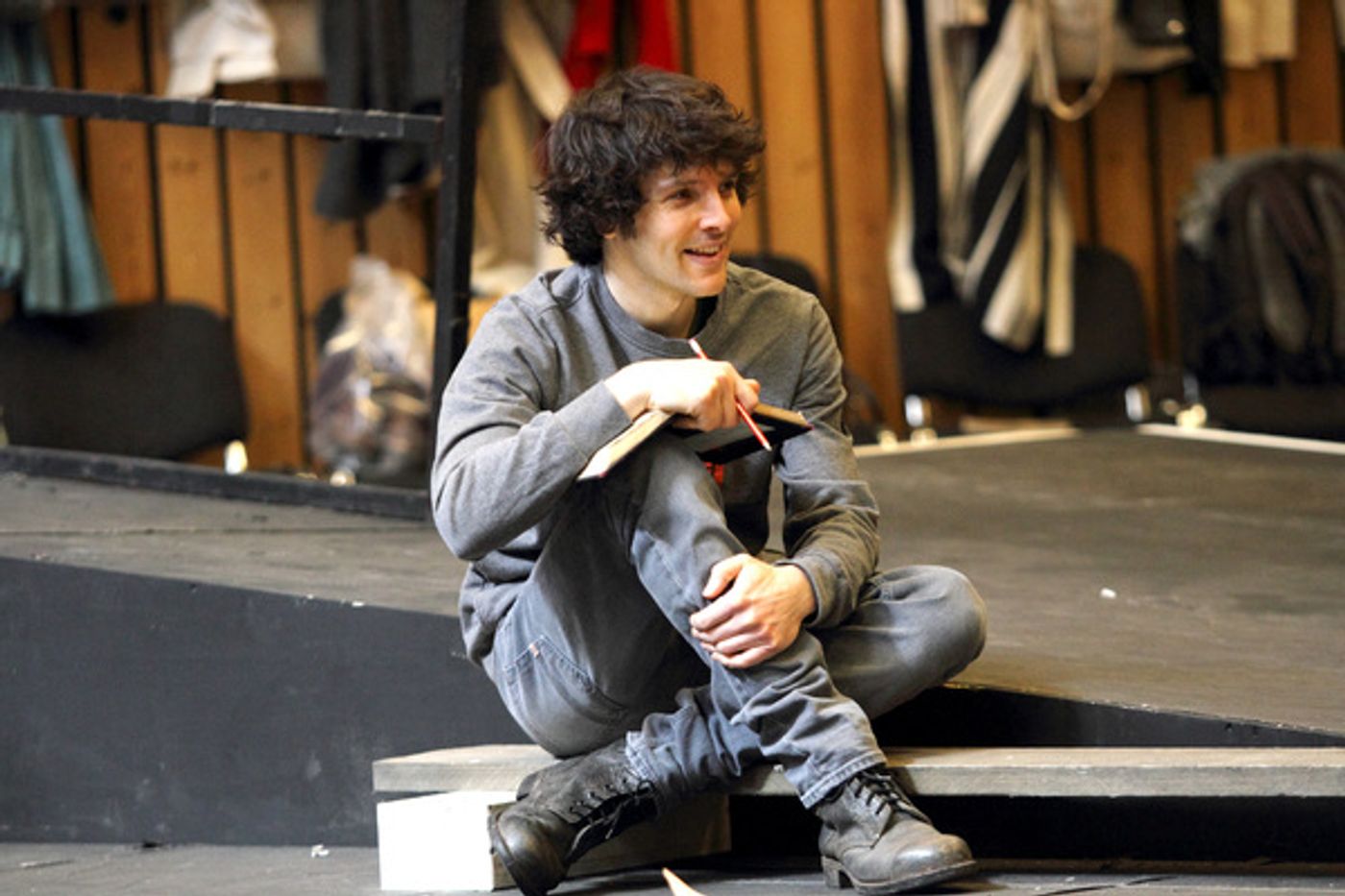 Photo Flash: Inside Rehearsal For TRANSLATIONS at the National Theatre  Image
