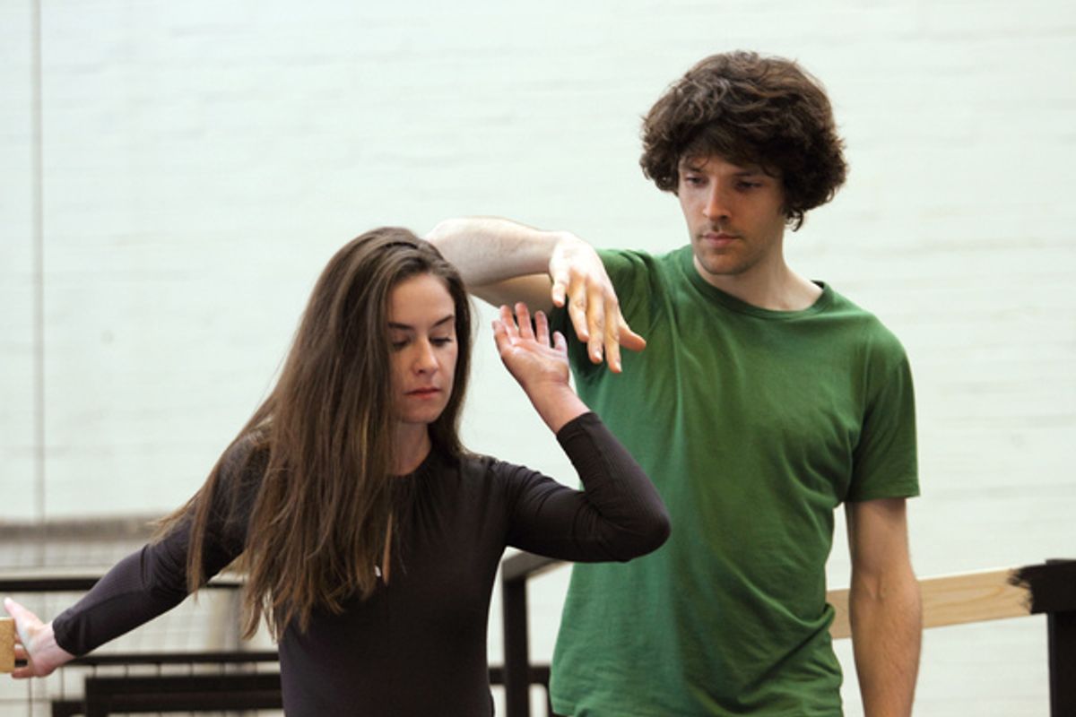 Judith Roddy, Colin Morgan at 