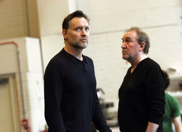 Rufus Wright, Dermot Crowley Photo
