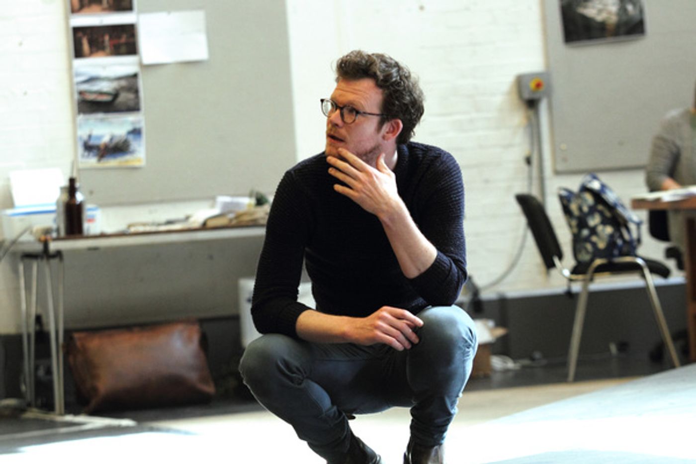 Photo Flash: Inside Rehearsal For TRANSLATIONS at the National Theatre  Image
