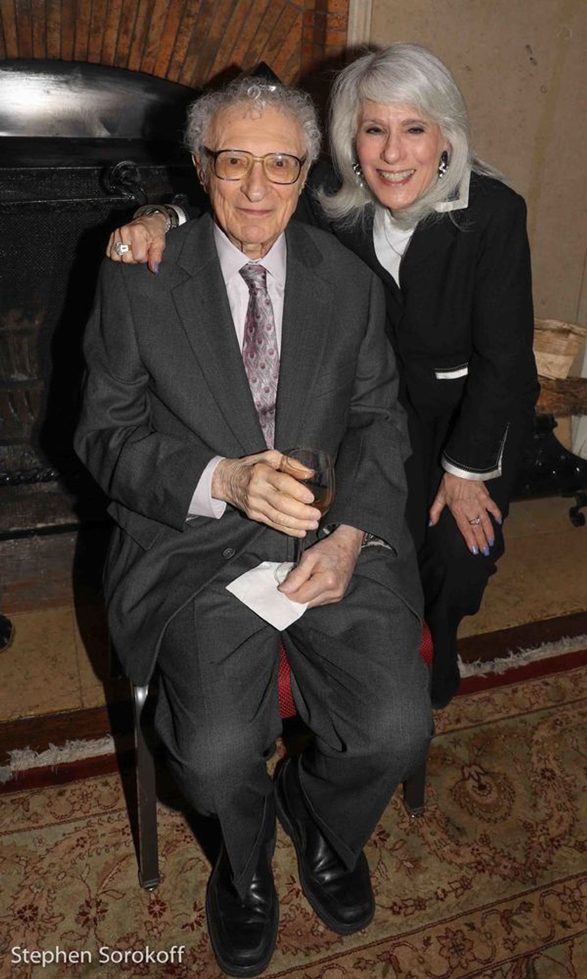 Sheldon Harnick & Jamie deRoy at 