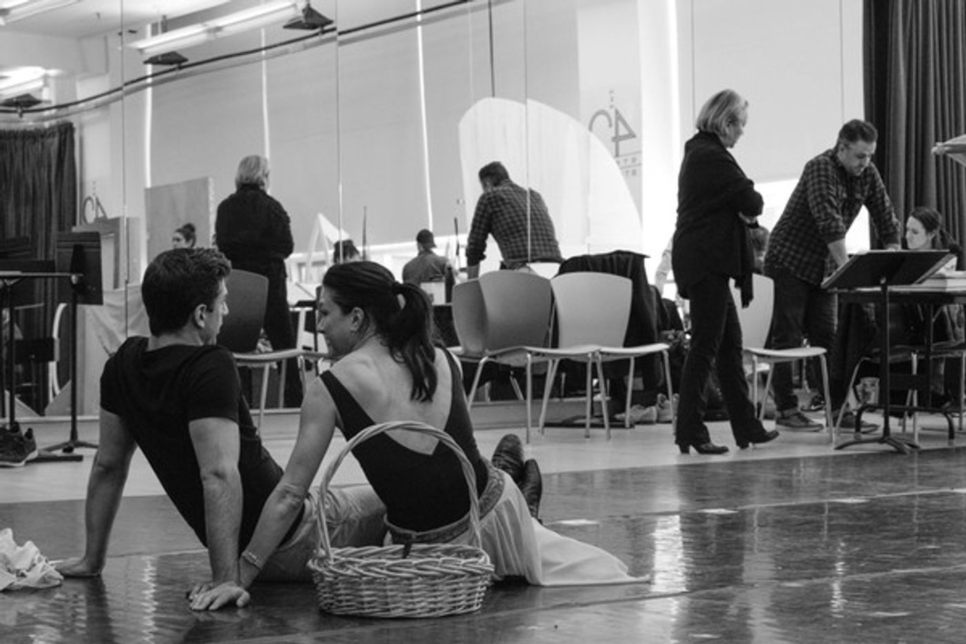 Photo Flash: In Rehearsal with THE BEAST IN THE JUNGLE  Image
