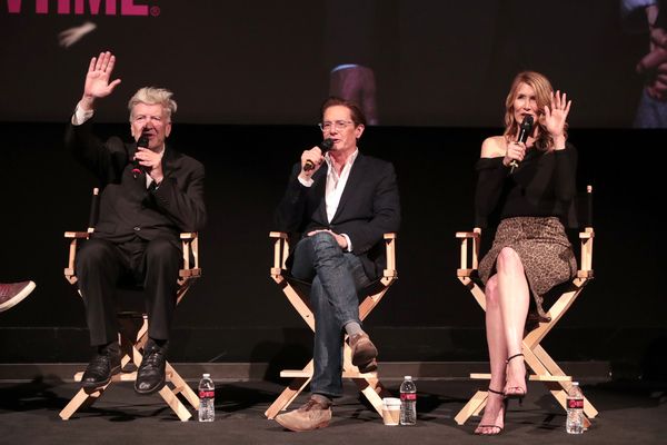 David Lynch, Kyle MacLachlan and Laura Dern  Photo