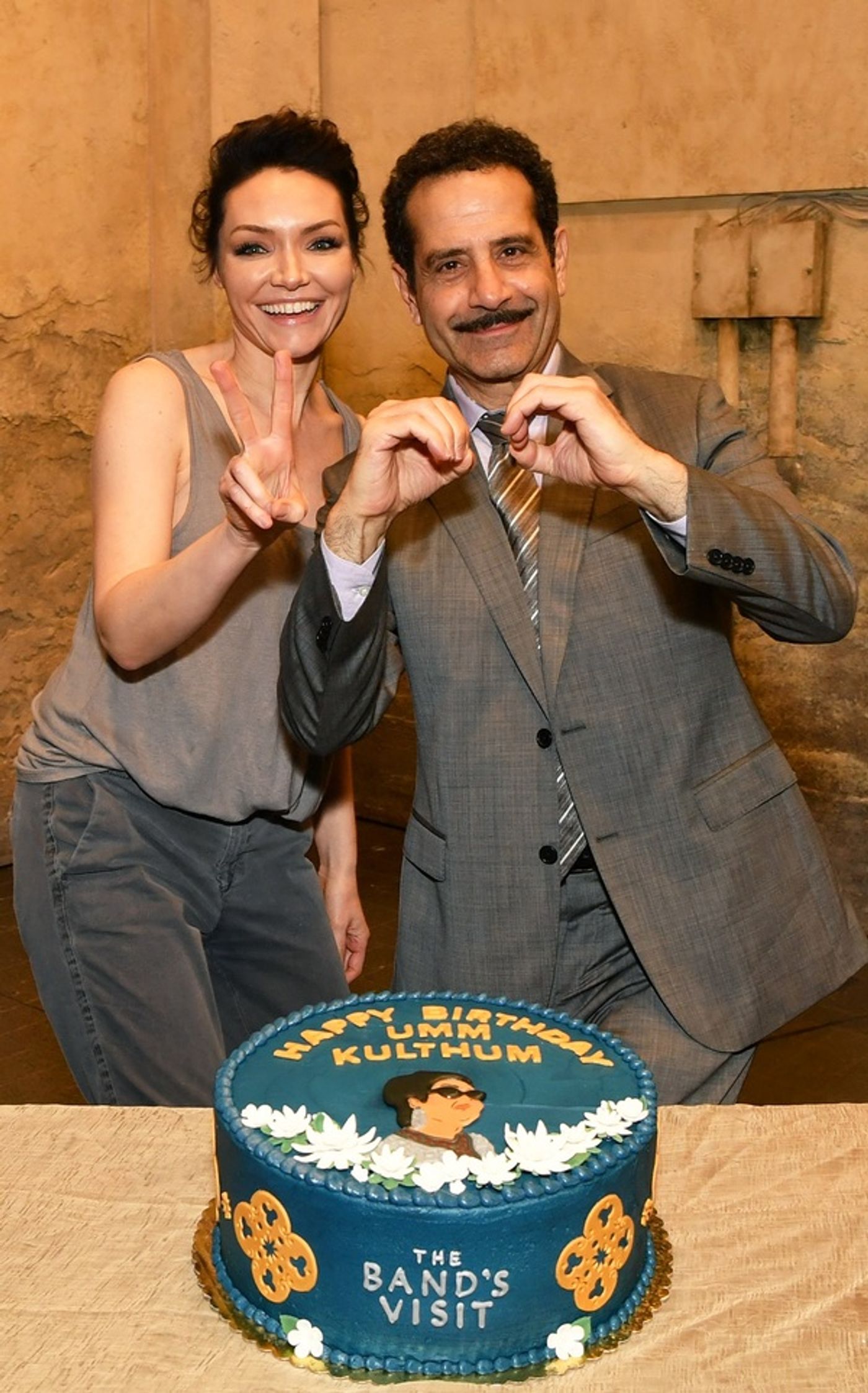 Photo Flash: THE BAND'S VISIT Celebrates 200 Performances and Umm Kulthum's Birthday  Image