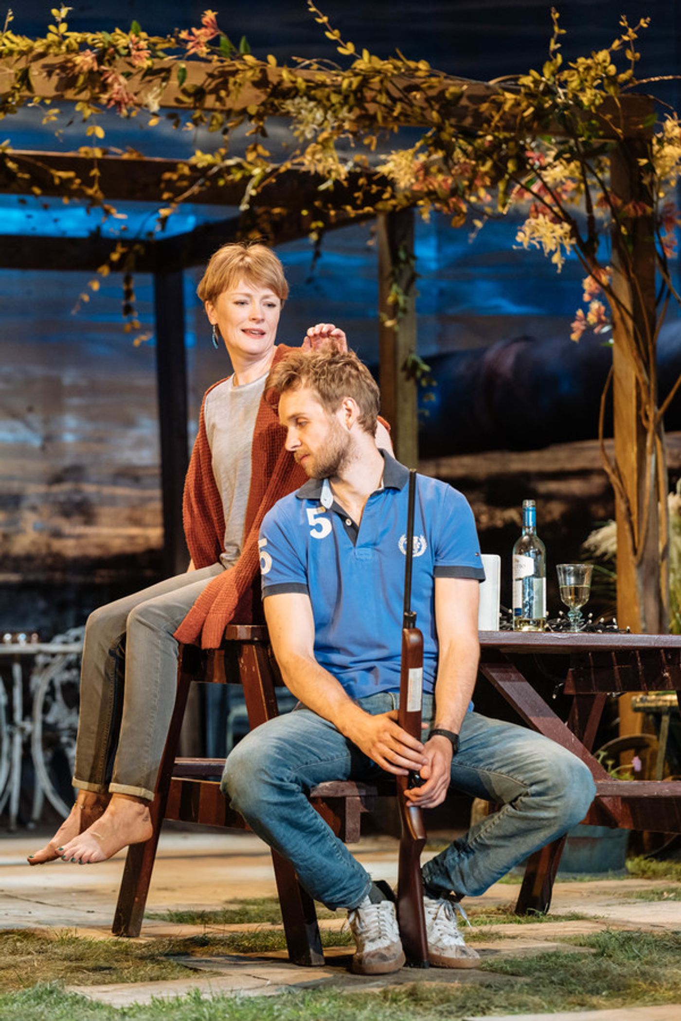 Photo Flash: First Look at NIGHTFALL at the Bridge Theatre  Image