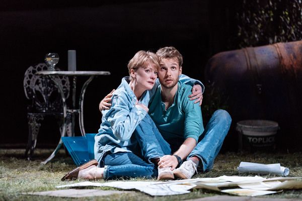 Sion Daniel Young, Claire Skinner Photo
