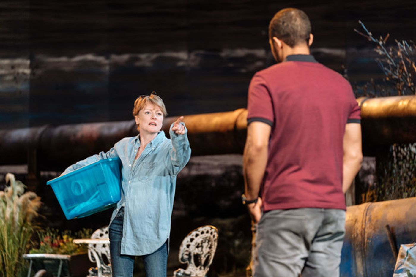 Photo Flash: First Look at NIGHTFALL at the Bridge Theatre  Image