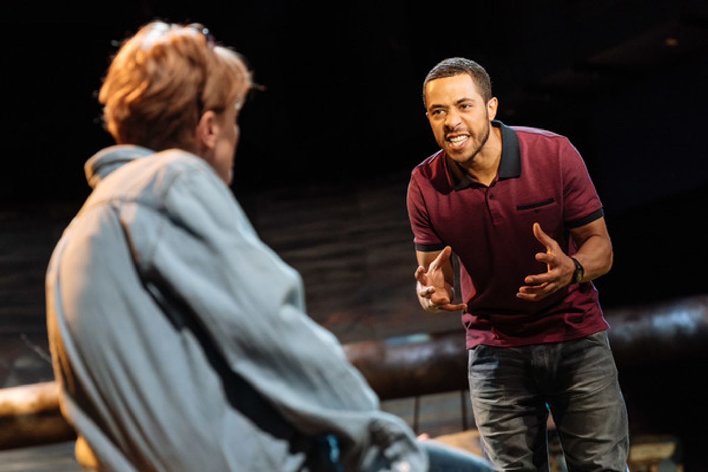 Photo Flash: First Look at NIGHTFALL at the Bridge Theatre  Image