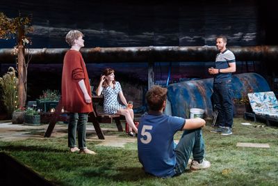 Sion Daniel Young, Ophelia Lovibond, Claire Skinner, Ukweli Roach Photo