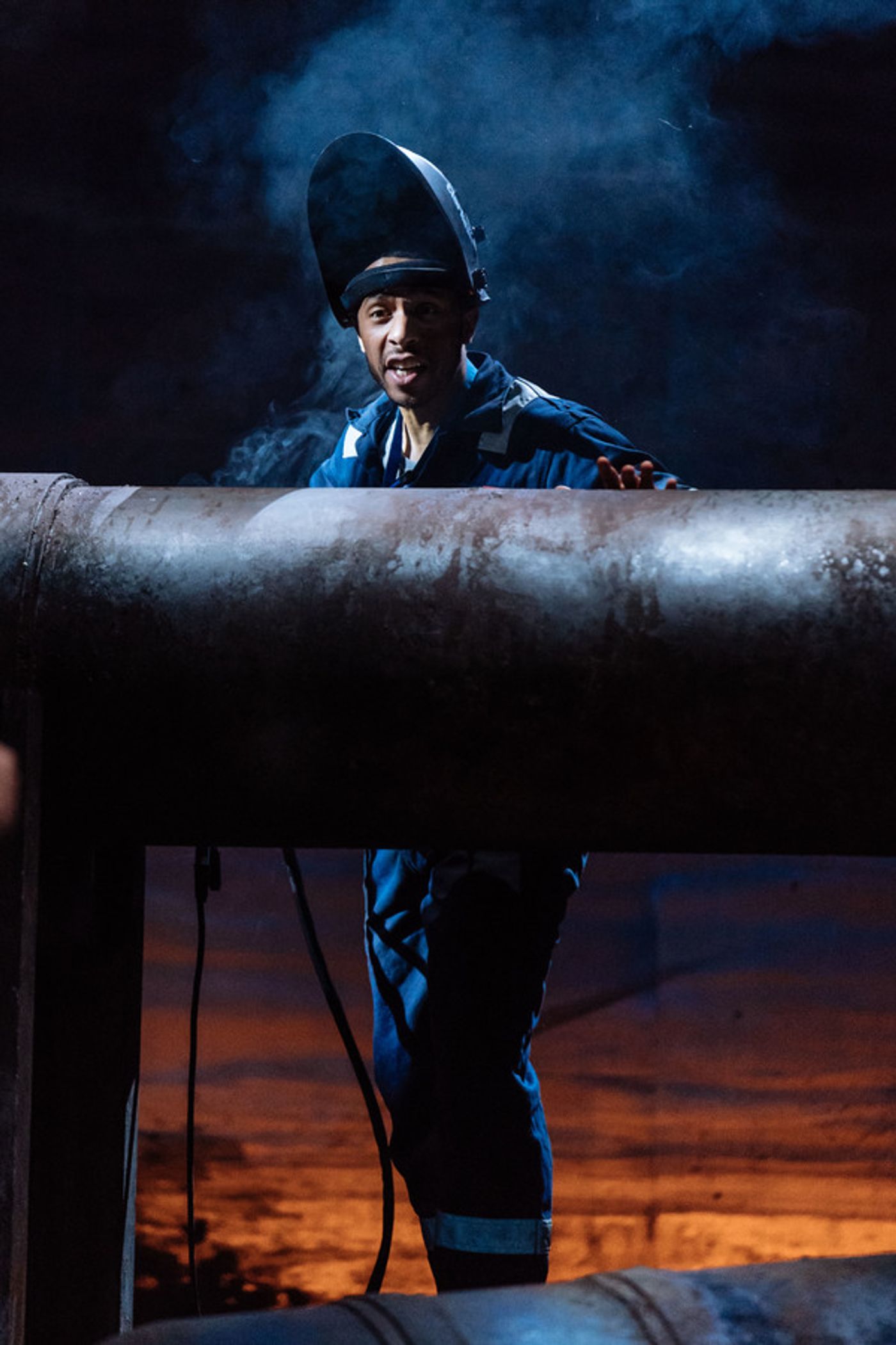 Photo Flash: First Look at NIGHTFALL at the Bridge Theatre  Image