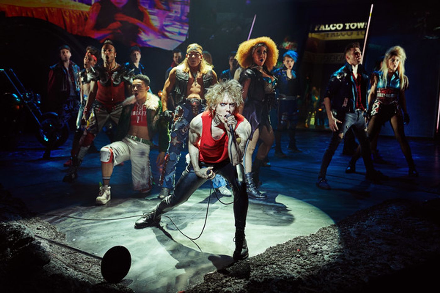 Photo Flash: First Look at BAT OUT OF HELL - THE MUSICAL at the Dominion Theatre  Image