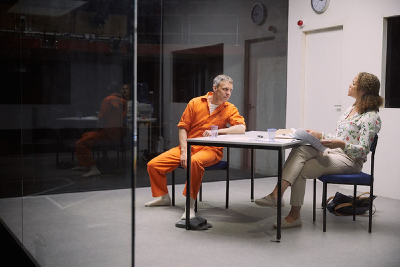 Photo Flash: First Look at BUILDING THE WALL at Park Theatre Photo Flash: First Look at BUILDING THE WALL at Park Theatre Image