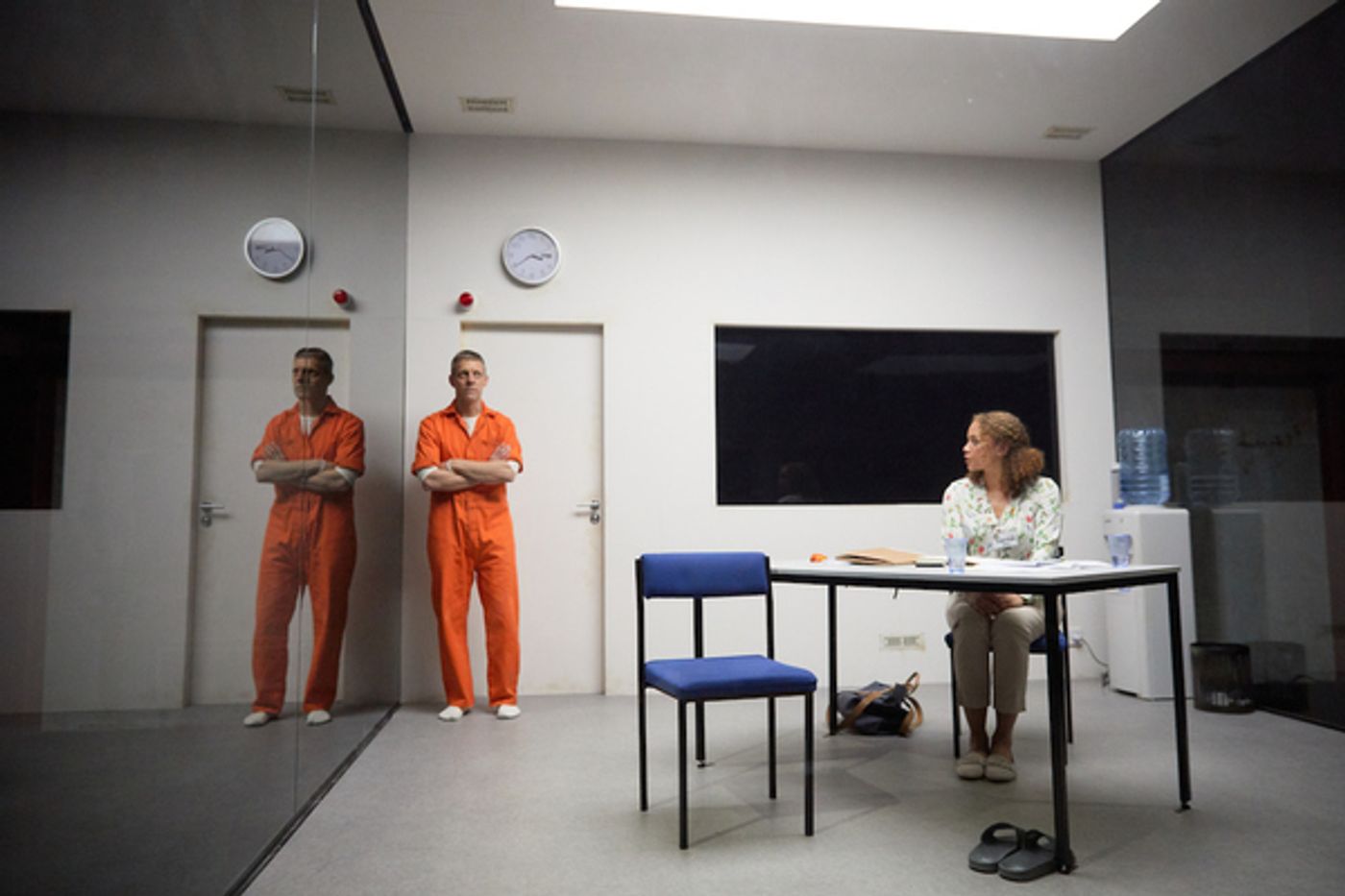 Photo Flash: First Look at BUILDING THE WALL at Park Theatre Photo Flash: First Look at BUILDING THE WALL at Park Theatre Image