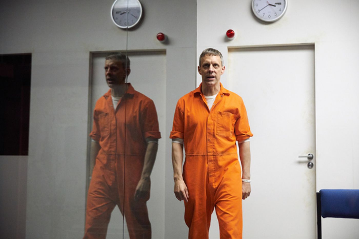 Photo Flash: First Look at BUILDING THE WALL at Park Theatre  Image