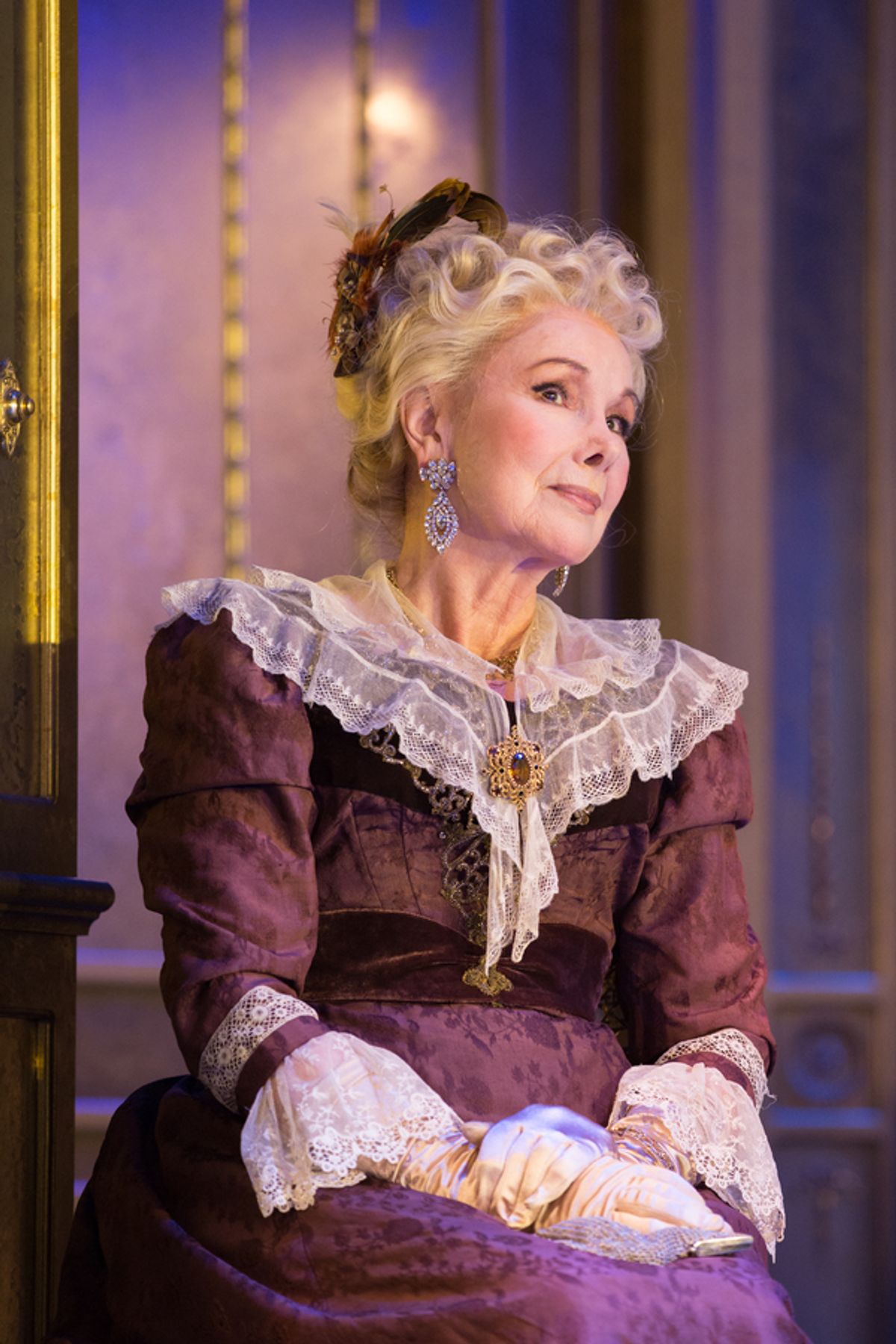 Susan Hampshire as Lady Markby at 