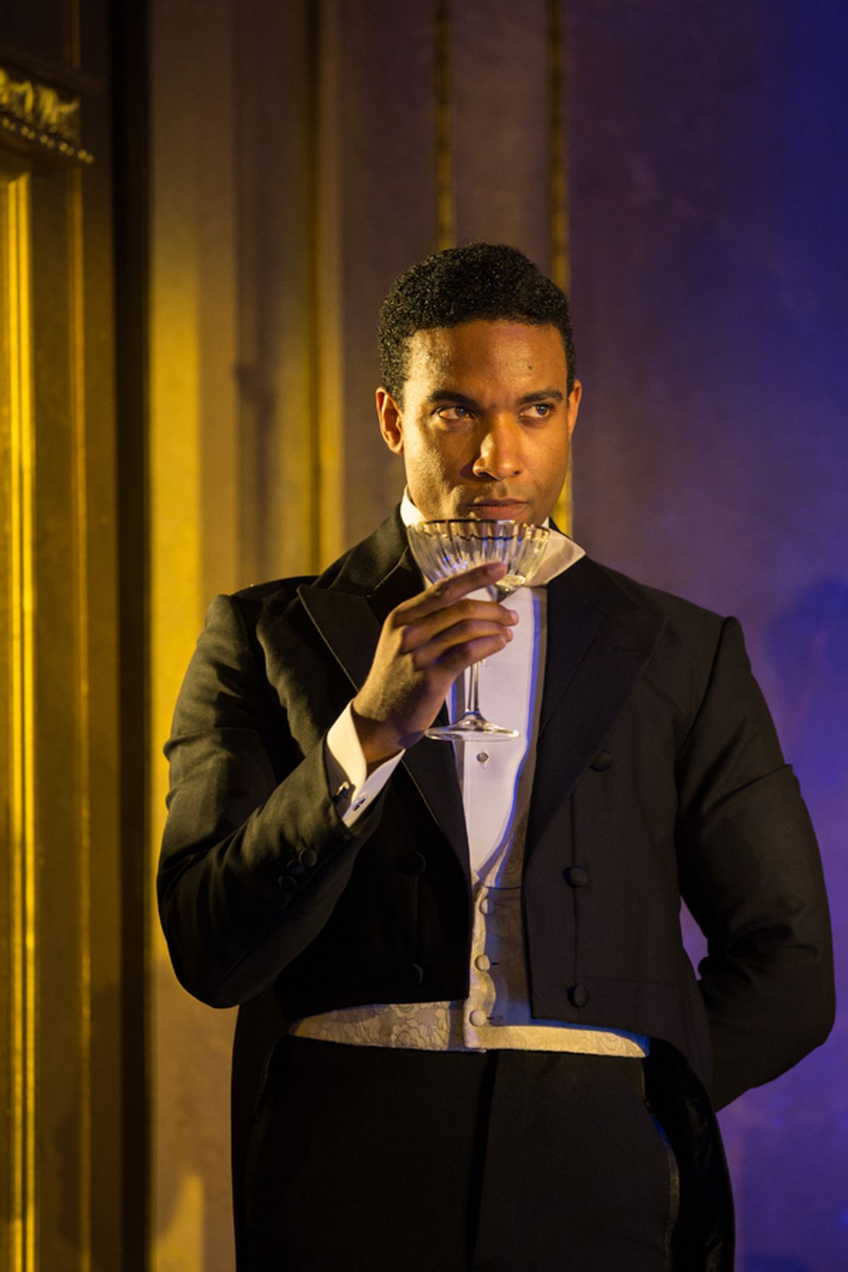 Michael Peters as Mr Montford at 