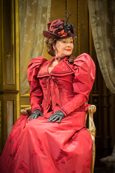 Frances Barber as Mrs Cheveley Photo