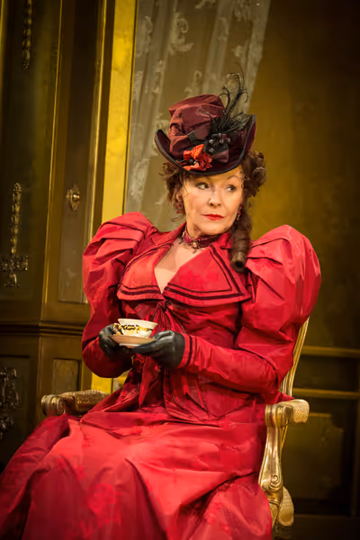 Frances Barber as Mrs Cheveley Photo