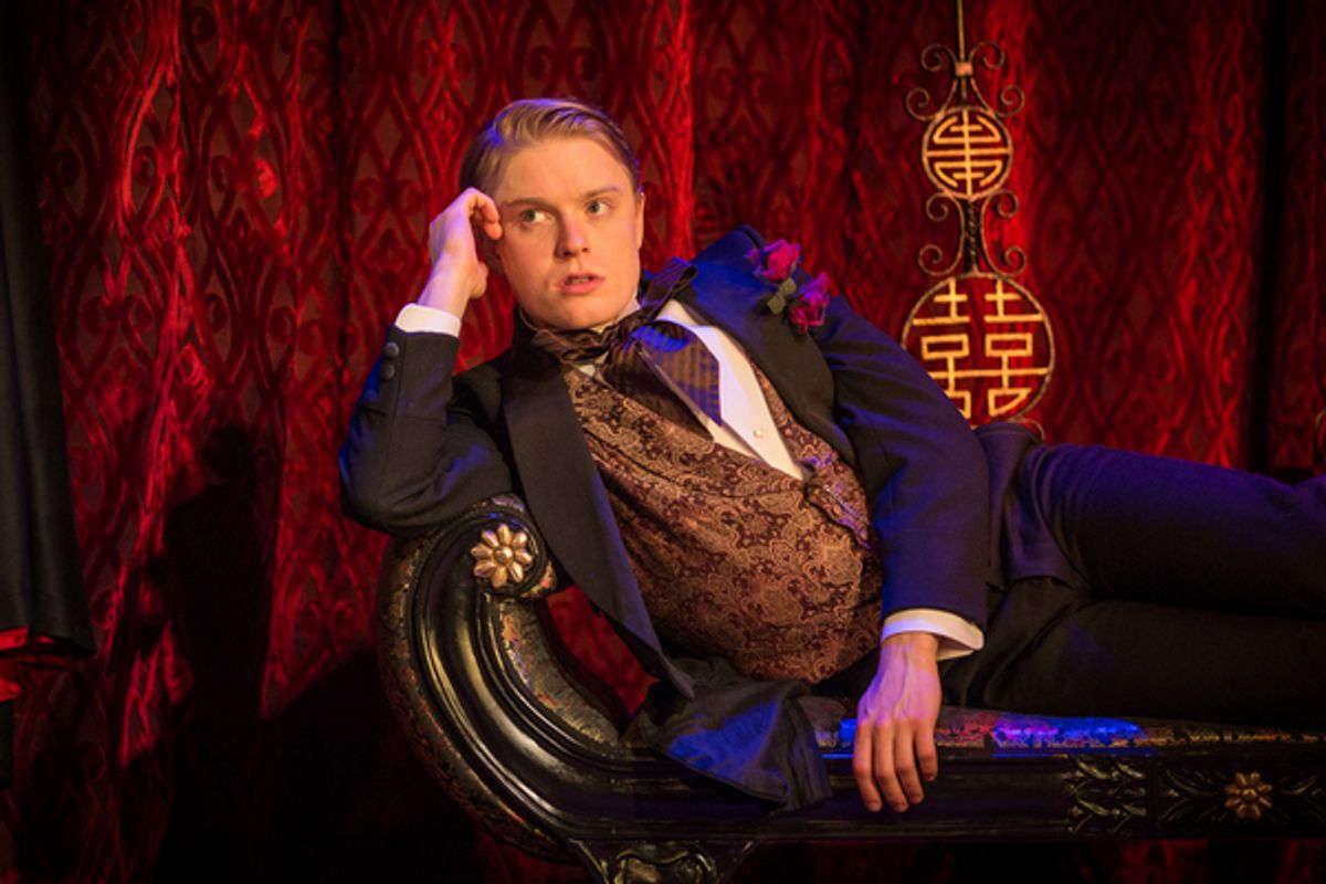 Freddie Fox as Lord Goring at 