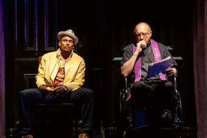 Hill Harper & John Doman @ BroadwayWorld Hill Harper & John Doman Photo