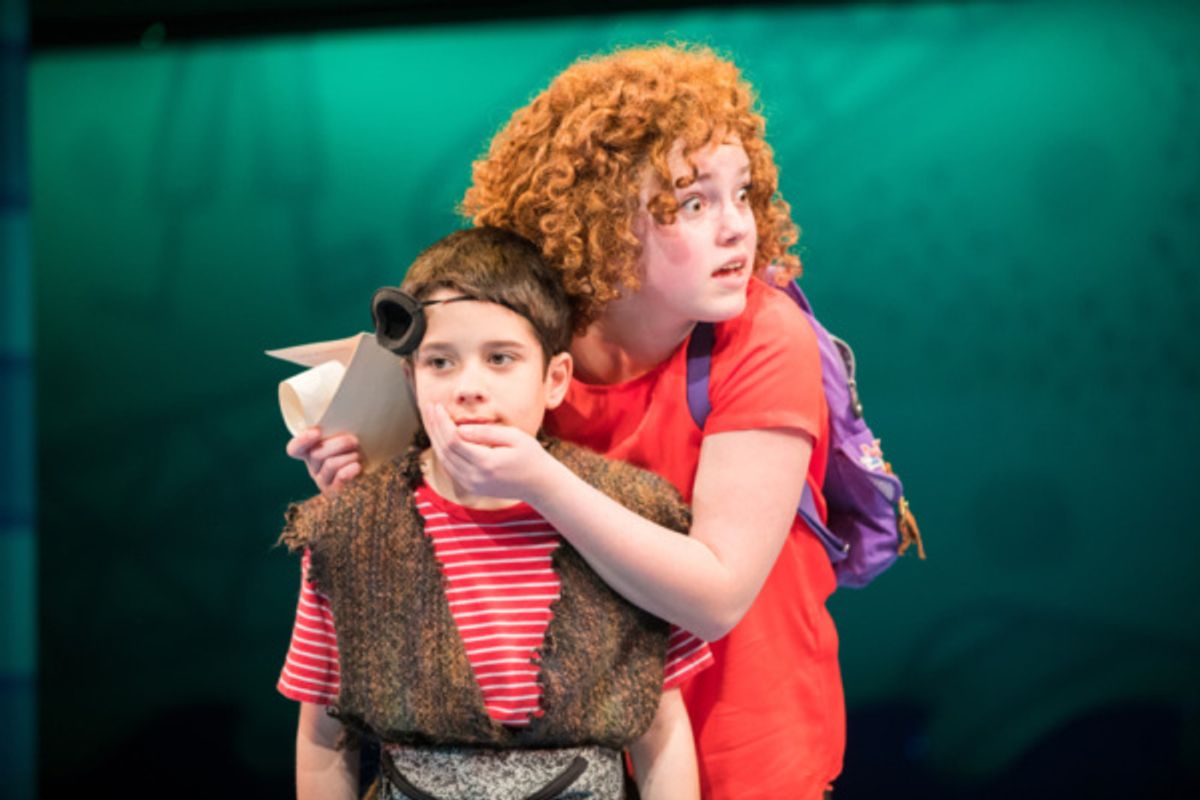 JUDY MOODY & STINK: THE MAD, MAD, MAD, MAD TREASURE HUNT at First Stage, Milwaukee, Wisconsin running May 4 - June 3, 2018.

6372: Pictured: Abram Nelson and Hope Stiverson. Photo by Paul Ruffolo. at 