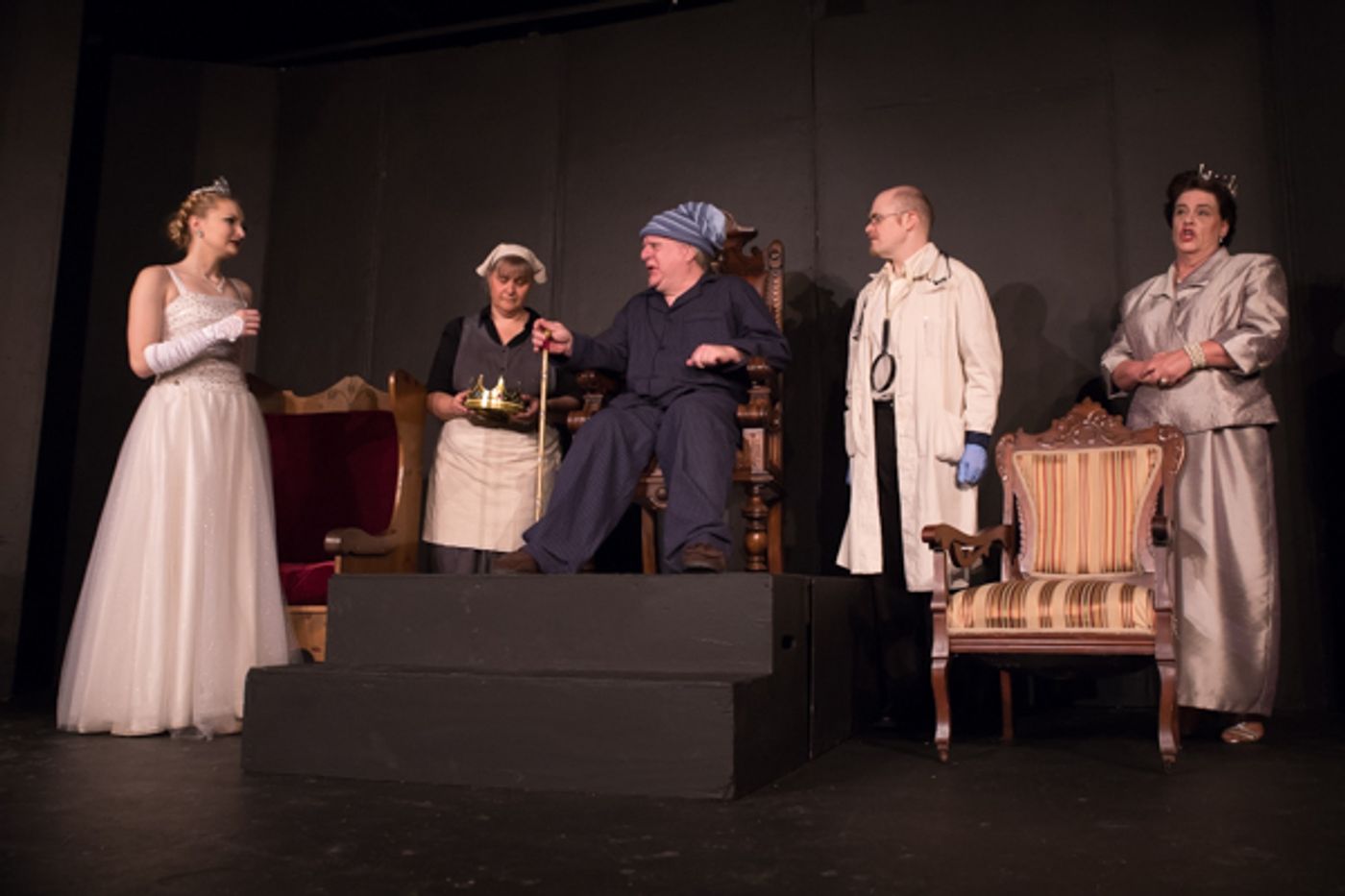 Photo Coverage: First Look at Curtain Players' EXIT THE KING Photo Coverage: First Look at Curtain Players' EXIT THE KING Image