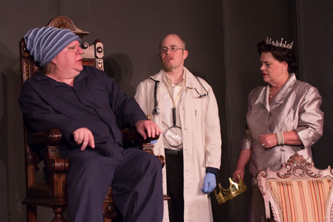 Photo Coverage: First Look at Curtain Players' EXIT THE KING Photo Coverage: First Look at Curtain Players' EXIT THE KING Image