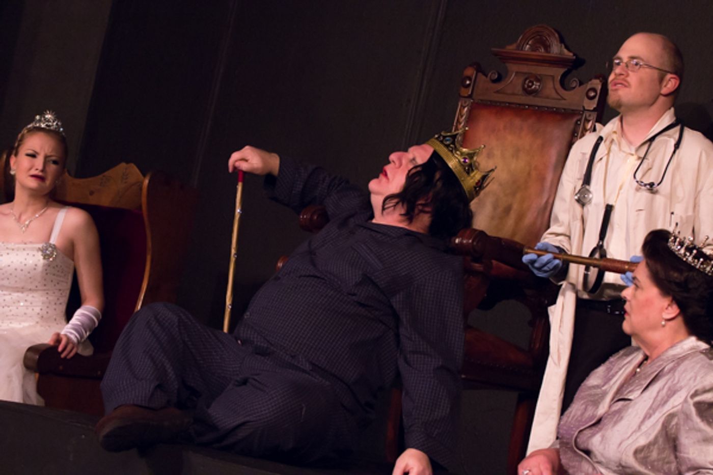 Photo Coverage: First Look at Curtain Players' EXIT THE KING Photo Coverage: First Look at Curtain Players' EXIT THE KING Image