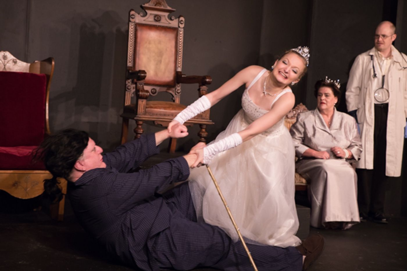 Photo Coverage: First Look at Curtain Players' EXIT THE KING Photo Coverage: First Look at Curtain Players' EXIT THE KING Image