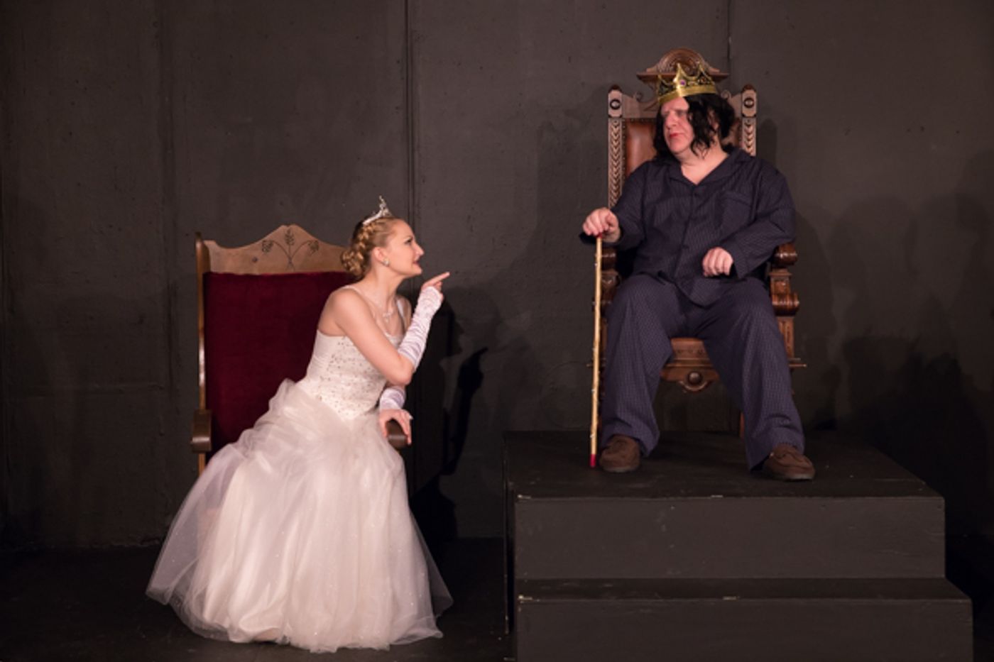 Photo Coverage: First Look at Curtain Players' EXIT THE KING Photo Coverage: First Look at Curtain Players' EXIT THE KING Image