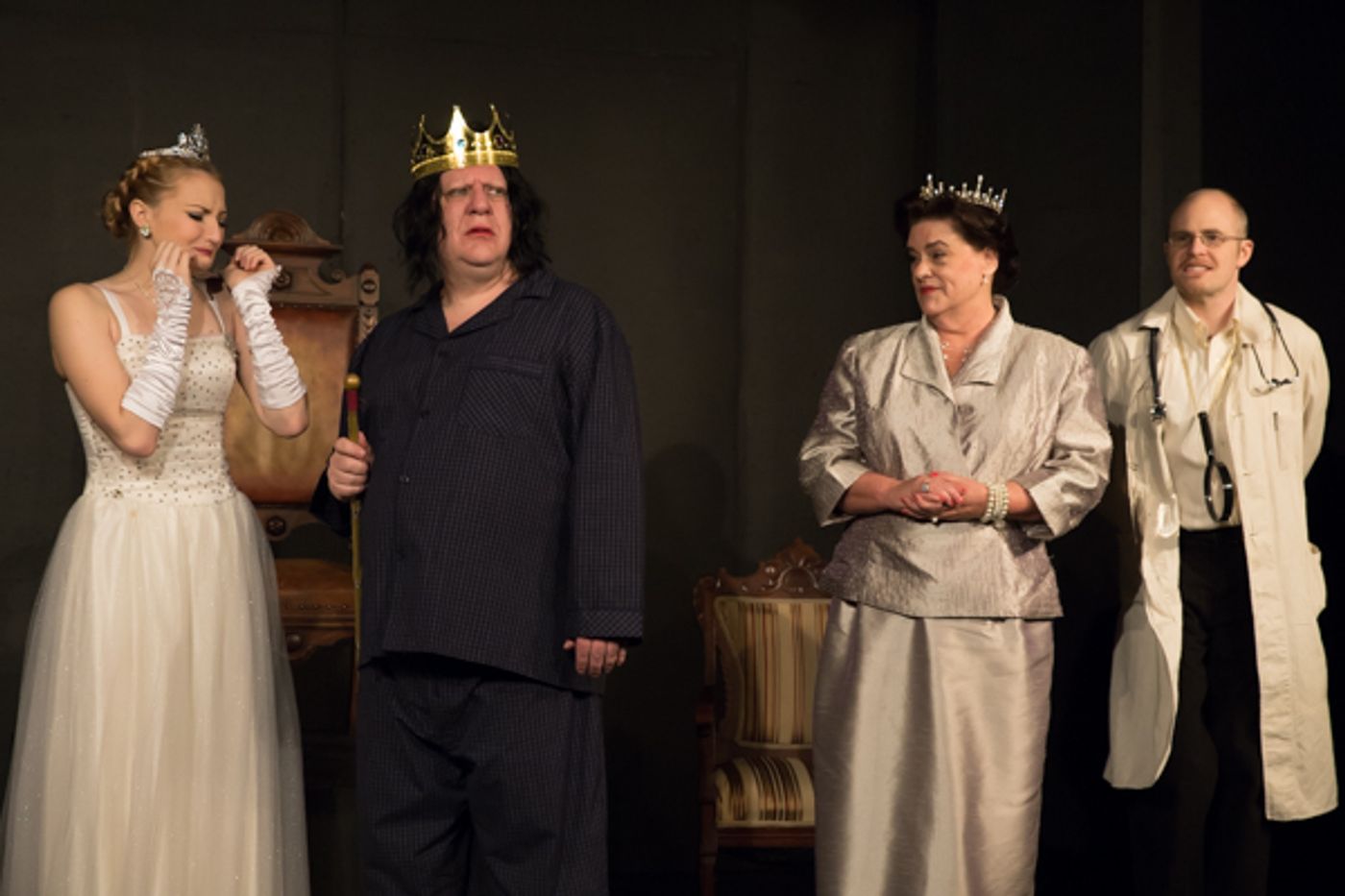 Photo Coverage: First Look at Curtain Players' EXIT THE KING Photo Coverage: First Look at Curtain Players' EXIT THE KING Image