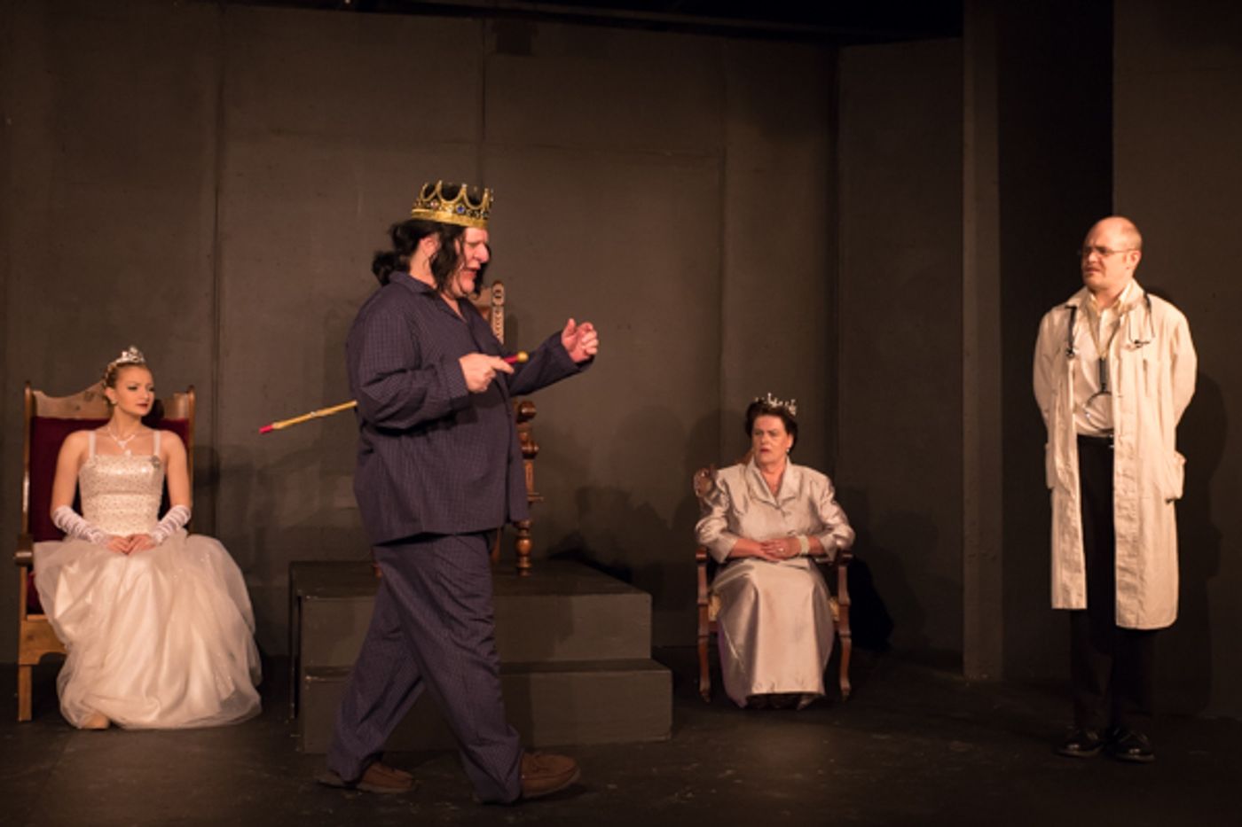 Photo Coverage: First Look at Curtain Players' EXIT THE KING Photo Coverage: First Look at Curtain Players' EXIT THE KING Image