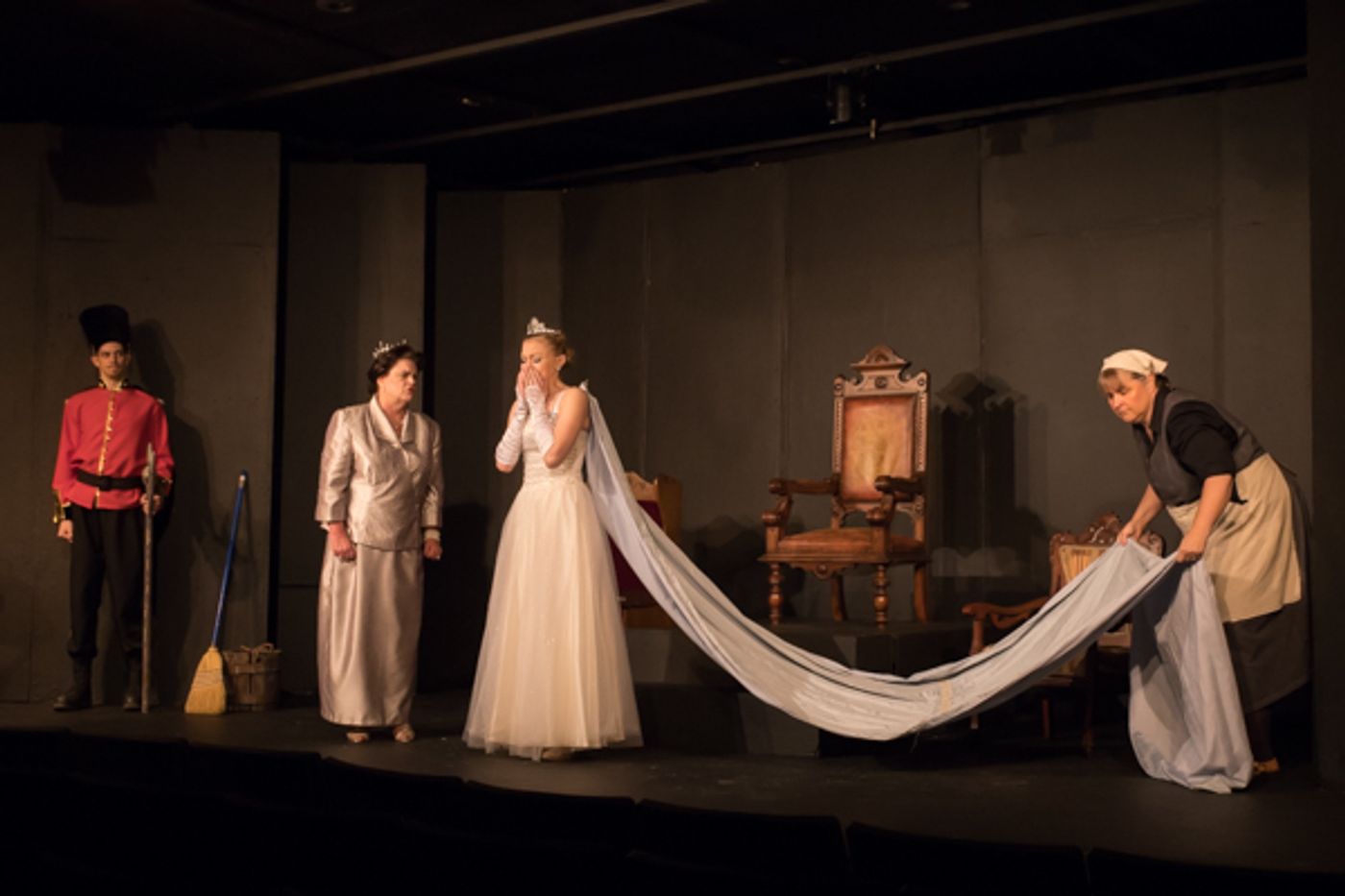 Photo Coverage: First Look at Curtain Players' EXIT THE KING Photo Coverage: First Look at Curtain Players' EXIT THE KING Image