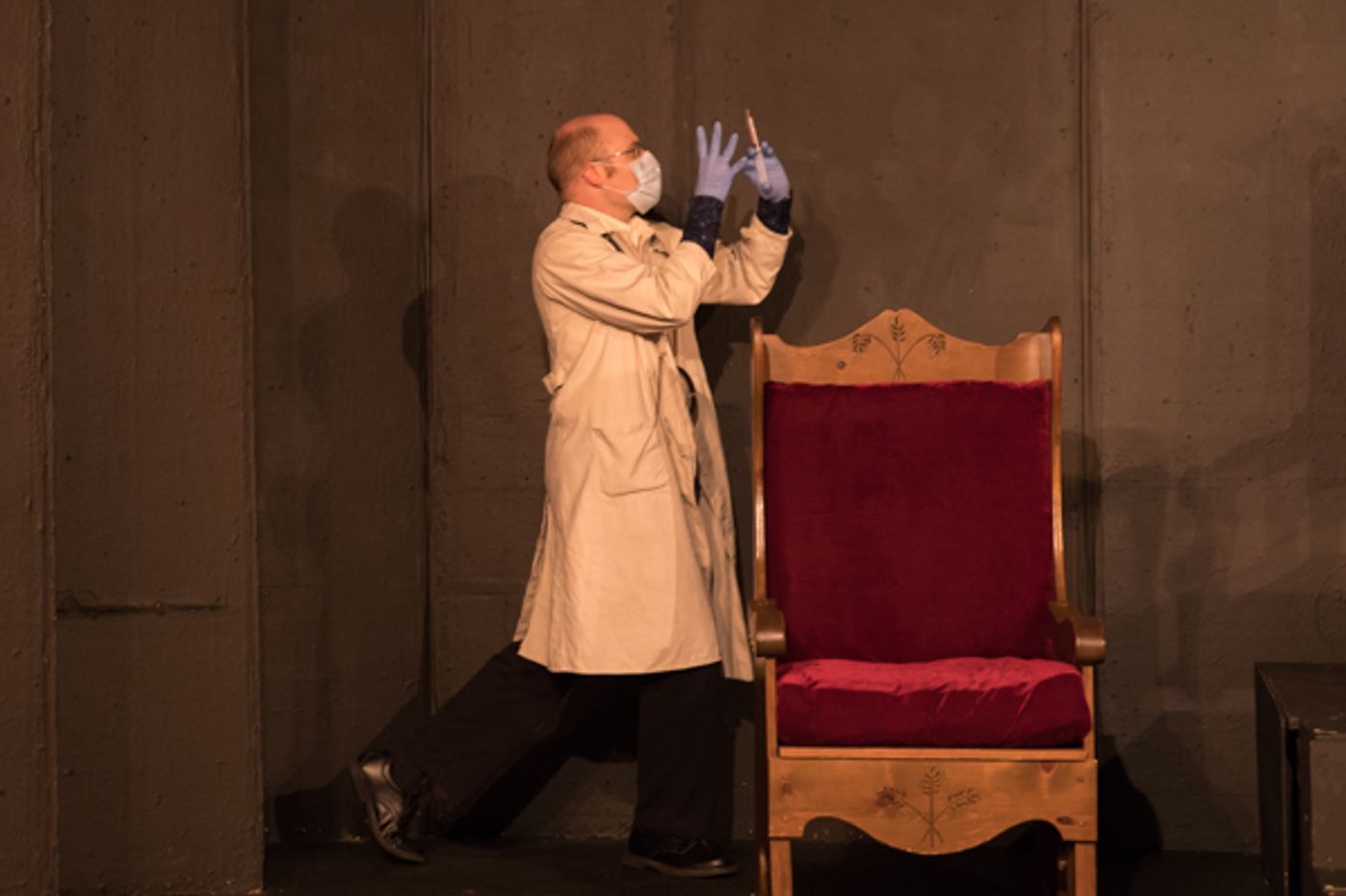 Photo Coverage: First Look at Curtain Players' EXIT THE KING Photo Coverage: First Look at Curtain Players' EXIT THE KING Image