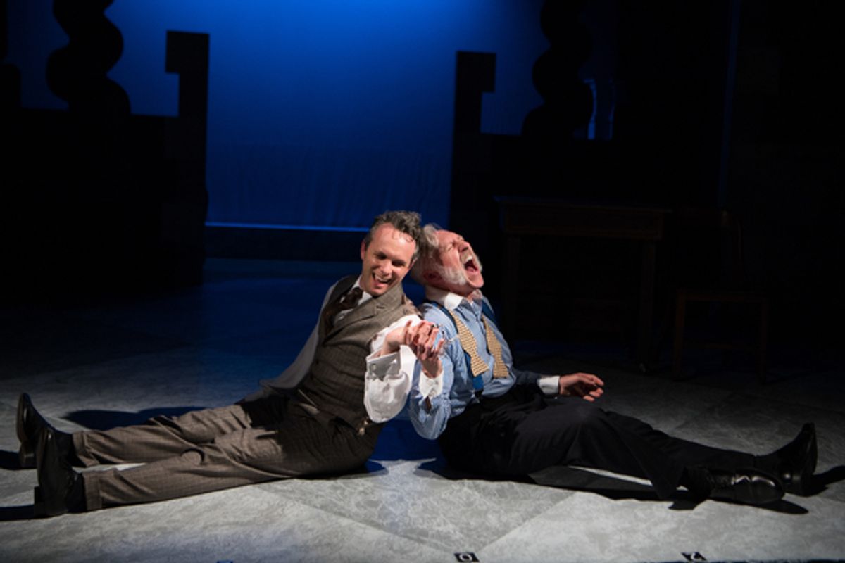 (L to R) Michael Patrick Gaffney and Keith Pinto at 