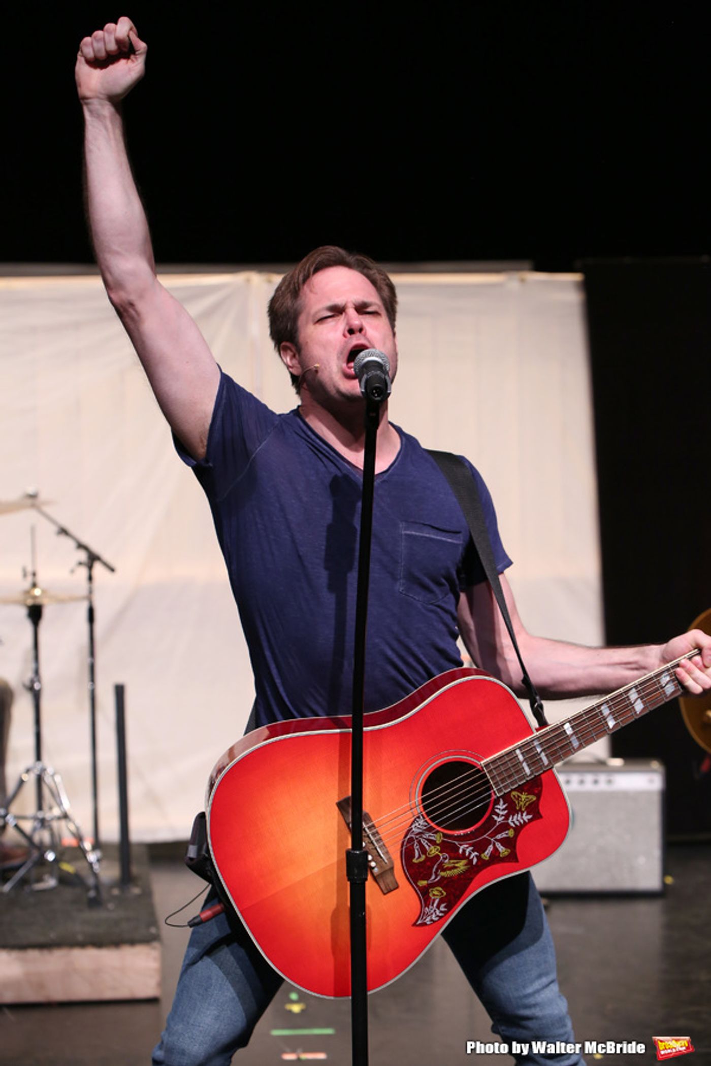 Photo Coverage: The Cast of GETTIN' THE BAND BACK TOGETHER Has a Band Jam Session!  Image