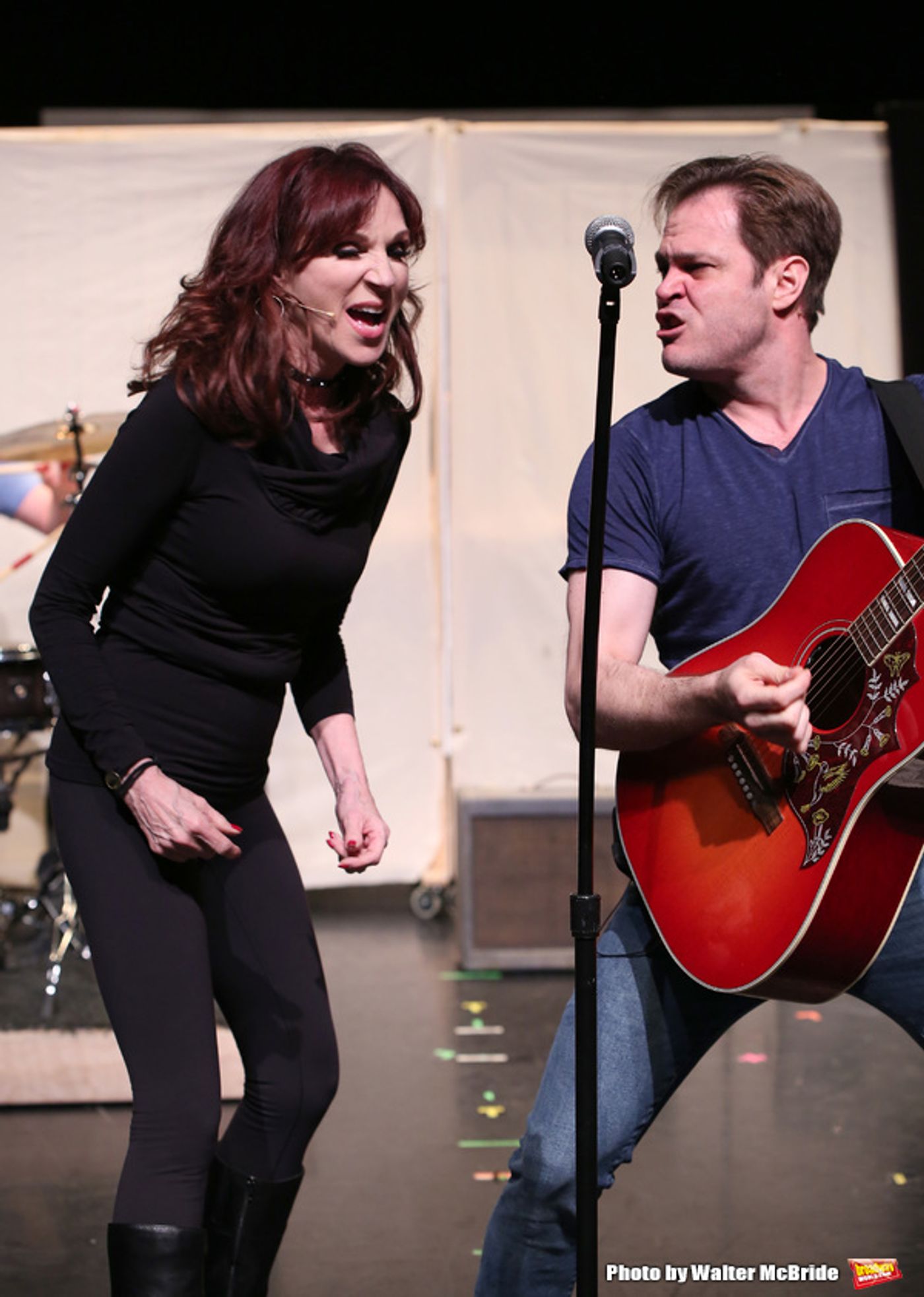 Photo Coverage: The Cast of GETTIN' THE BAND BACK TOGETHER Has a Band Jam Session!  Image