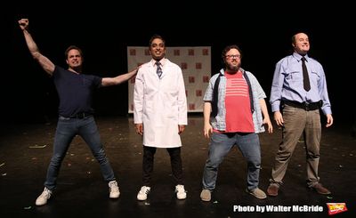 Mitchell Jarvis, Manu Narayan, Jay Klaitz  and Paul Whitty  Photo