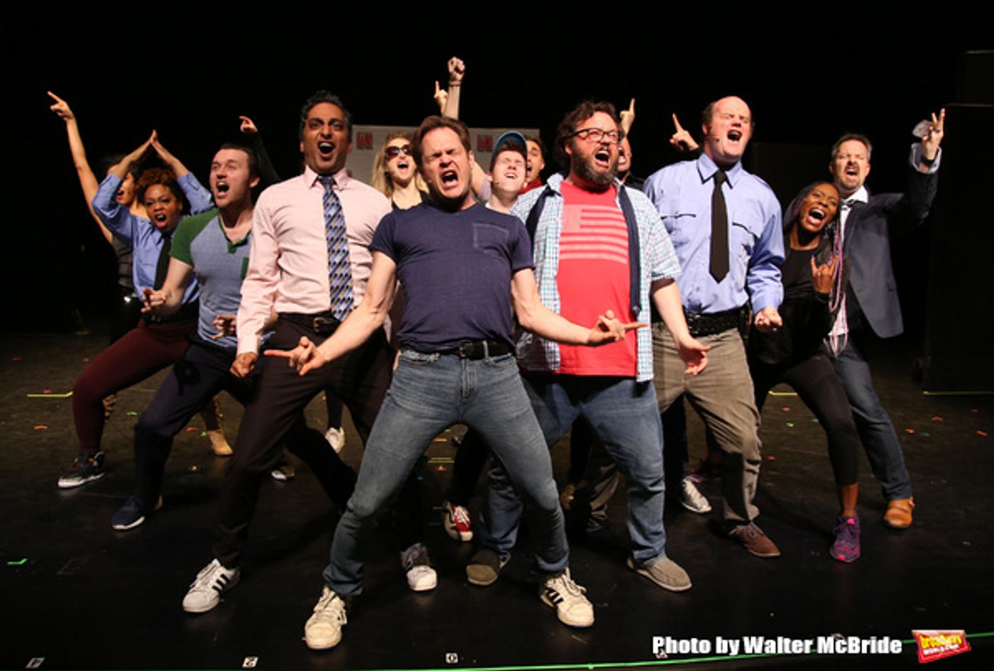 Photo Coverage: The Cast of GETTIN' THE BAND BACK TOGETHER Has a Band Jam Session!  Image