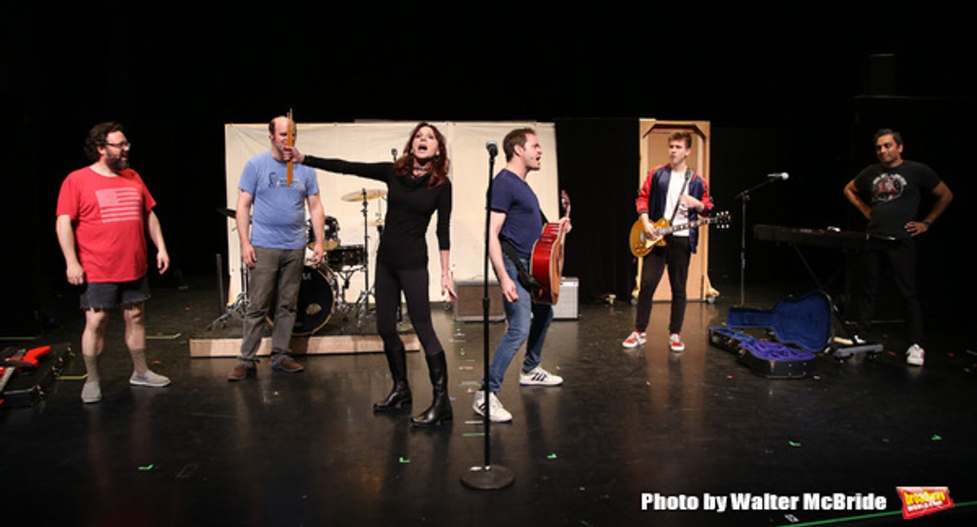 Photo Coverage: The Cast of GETTIN' THE BAND BACK TOGETHER Has a Band Jam Session!  Image