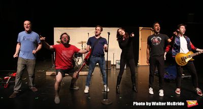 Paul Whitty, Jay Klaitz, Mitchell Jarvis, Marilu Henner, Manu Narayan  and Sawyer Nun Photo