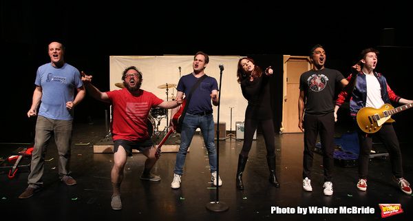 Paul Whitty, Jay Klaitz, Mitchell Jarvis, Marilu Henner, Manu Narayan  and Sawyer Nun Photo