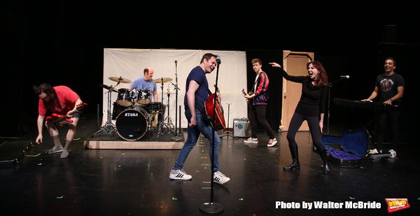 Jay Klaitz, Paul Whitty, Mitchell Jarvis, Sawyer Nunes, Marilu Henner and Manu Naraya Photo