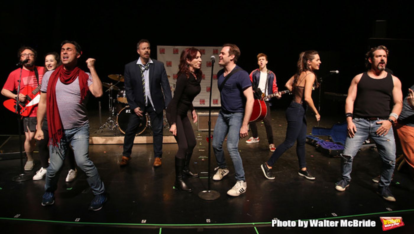Photo Coverage: The Cast of GETTIN' THE BAND BACK TOGETHER Has a Band Jam Session!  Image
