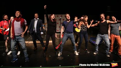 Marilu Henner, Mitchell Jarvis, Kelli Bartlett and cast  Photo
